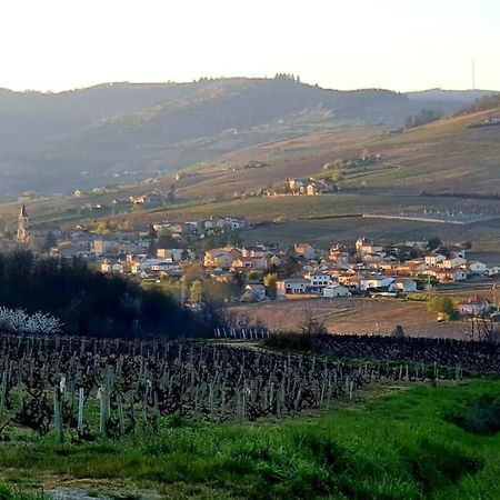 Au Coeur Des Vignes Chenas Du Beaujolais Apartment La Chapelle-de-Guinchay ภายนอก รูปภาพ