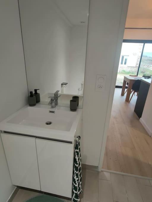 Au Coeur Des Vignes Chenas Du Beaujolais Apartment La Chapelle-de-Guinchay ภายนอก รูปภาพ
